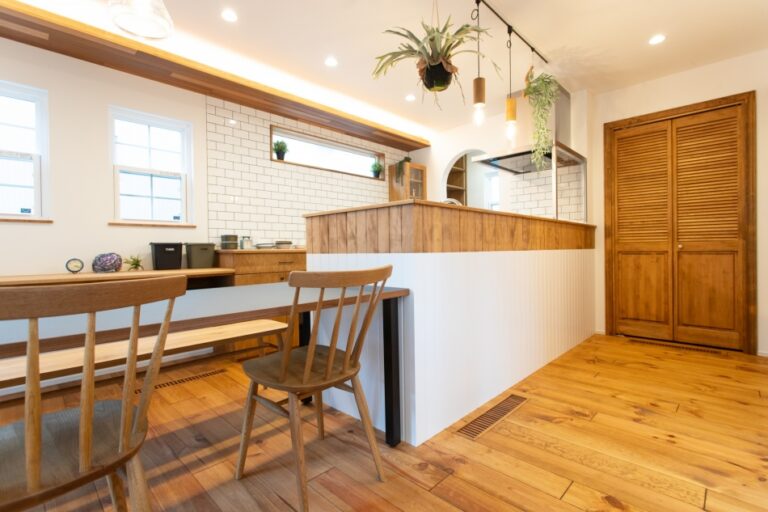 収納充実！家事ラク動線